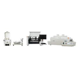64 Feeder Slots 4 Nozzles Benchtop Chip Mounting Machine